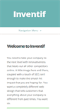 Mobile Screenshot of inventif.be