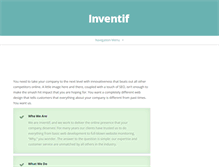 Tablet Screenshot of inventif.be